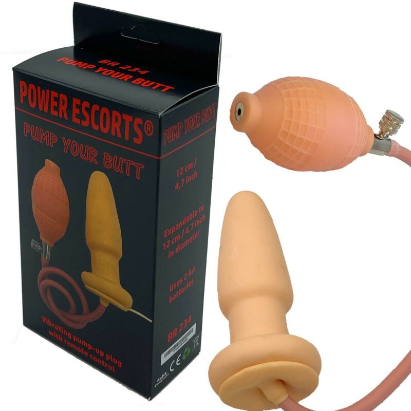 Pump Your Butt – pripučiamas vibruojantis analinis kamštis
