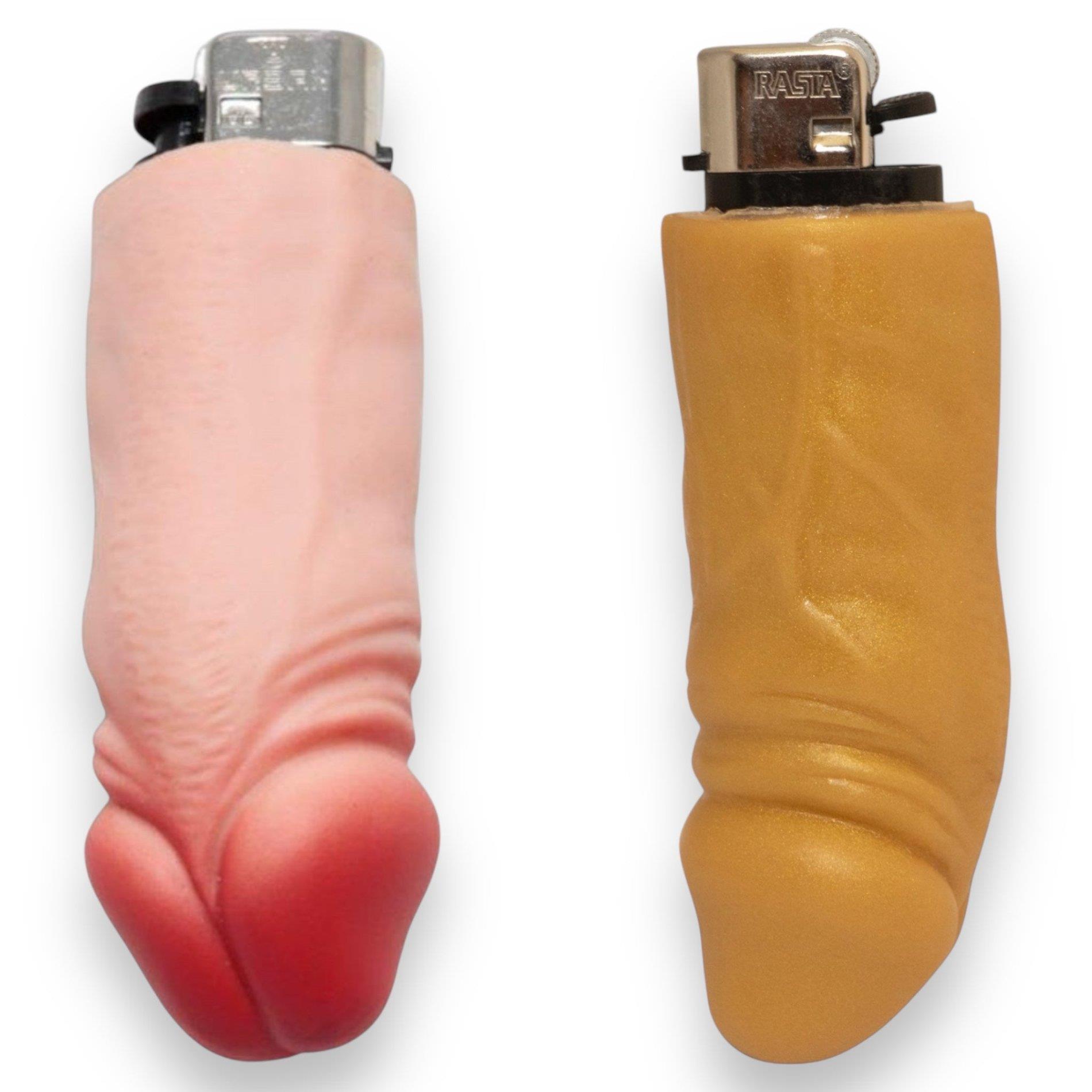 Kinky Pleasure – žiebtuvėlis „Penis“ (baltas) - Image 2