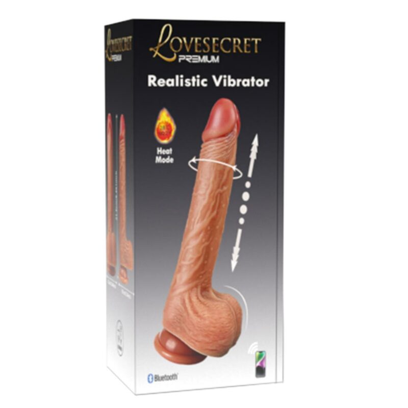 Lovesecret Premium tikroviškas vibratorius su programėle