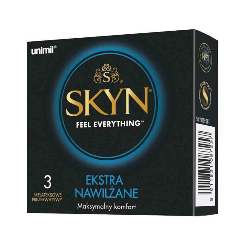 SKYN Elite Extra Lube – itin ploni prezervatyvai (3 vnt.)