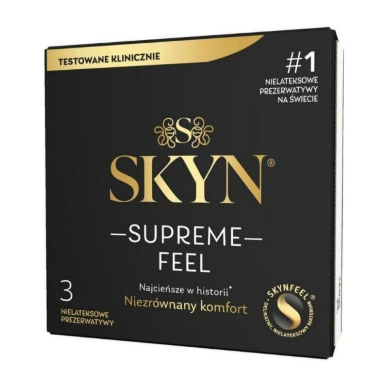 SKYN Supreme Feel – prabangūs prezervatyvai (3 vnt.)