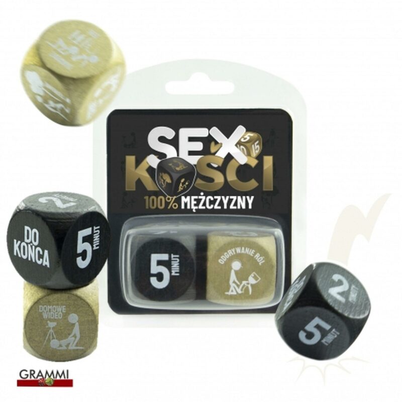 Erotiniai kauliukai „Black Gold“ – azartas jūsų lovoje