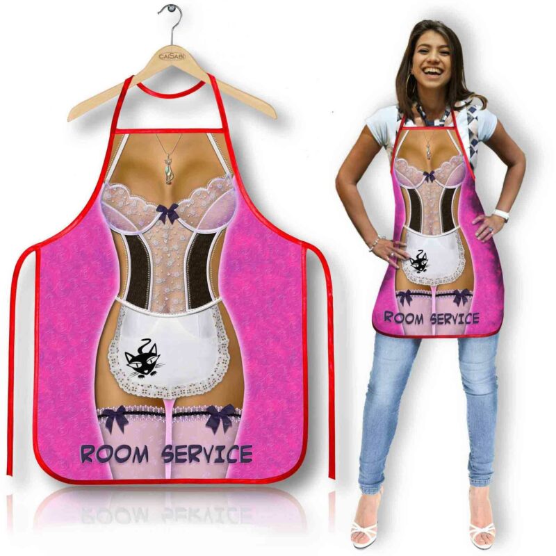 Gundanti vakarėlio prijuostė – „Kambarių tarnyba“