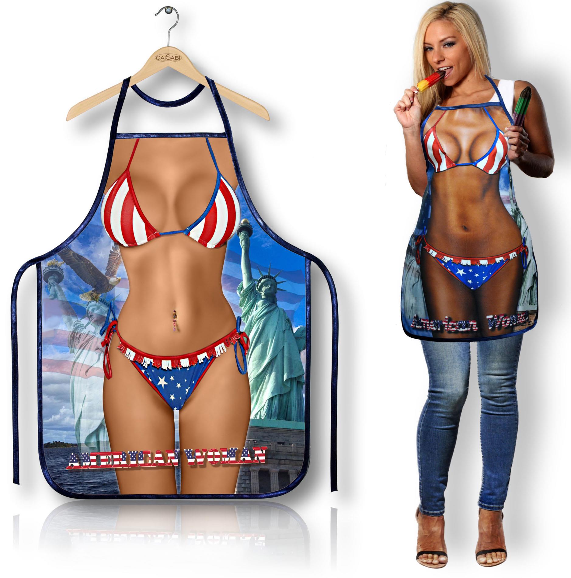 Gundanti vakarėlio prijuostė – „Amerikietė“