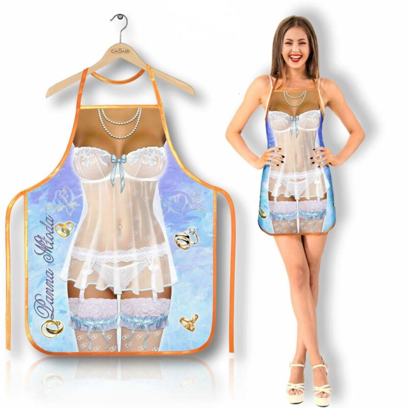 Gundanti vakarėlio prijuostė – „Nuotaka“