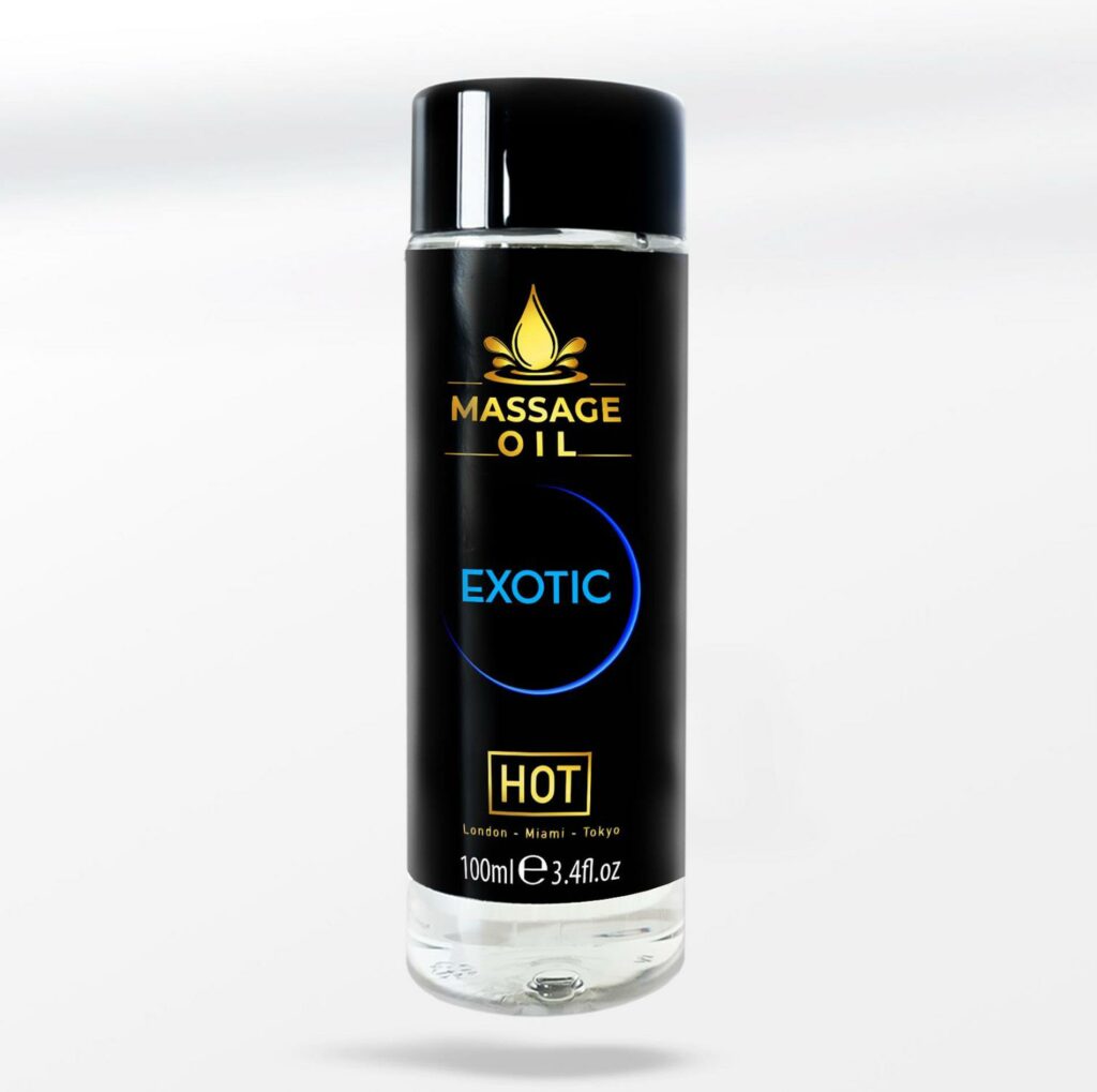 HOT – egzotiškas masažo aliejus (100 ml)