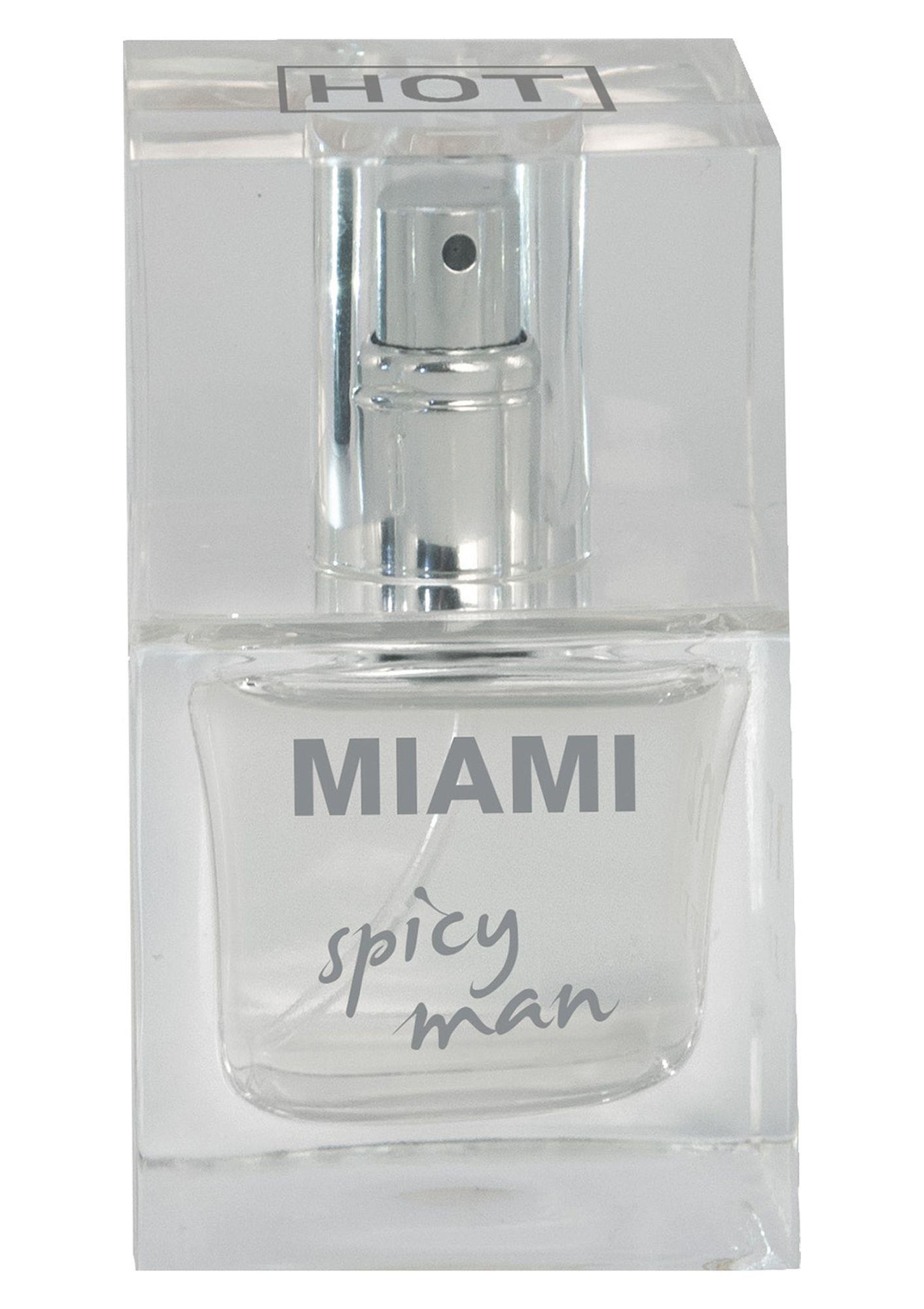 HOT – kvepalai su feromonais vyrų (Miami, 30 ml) - Image 2