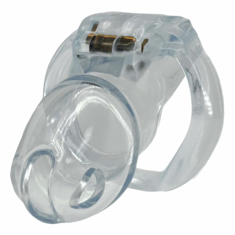 Clear Control Cock Cage Long