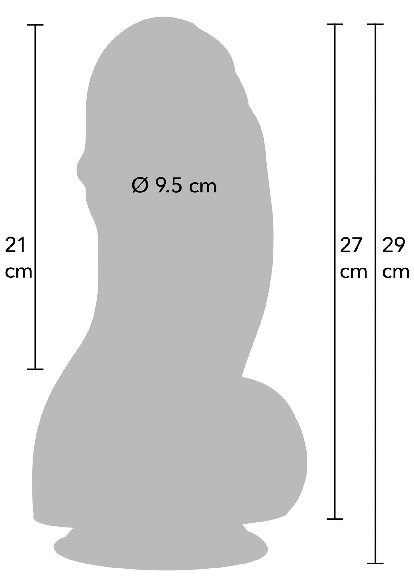 Fat Boys Dildo PVC – įspūdingas dildo (27 cm) - Image 8