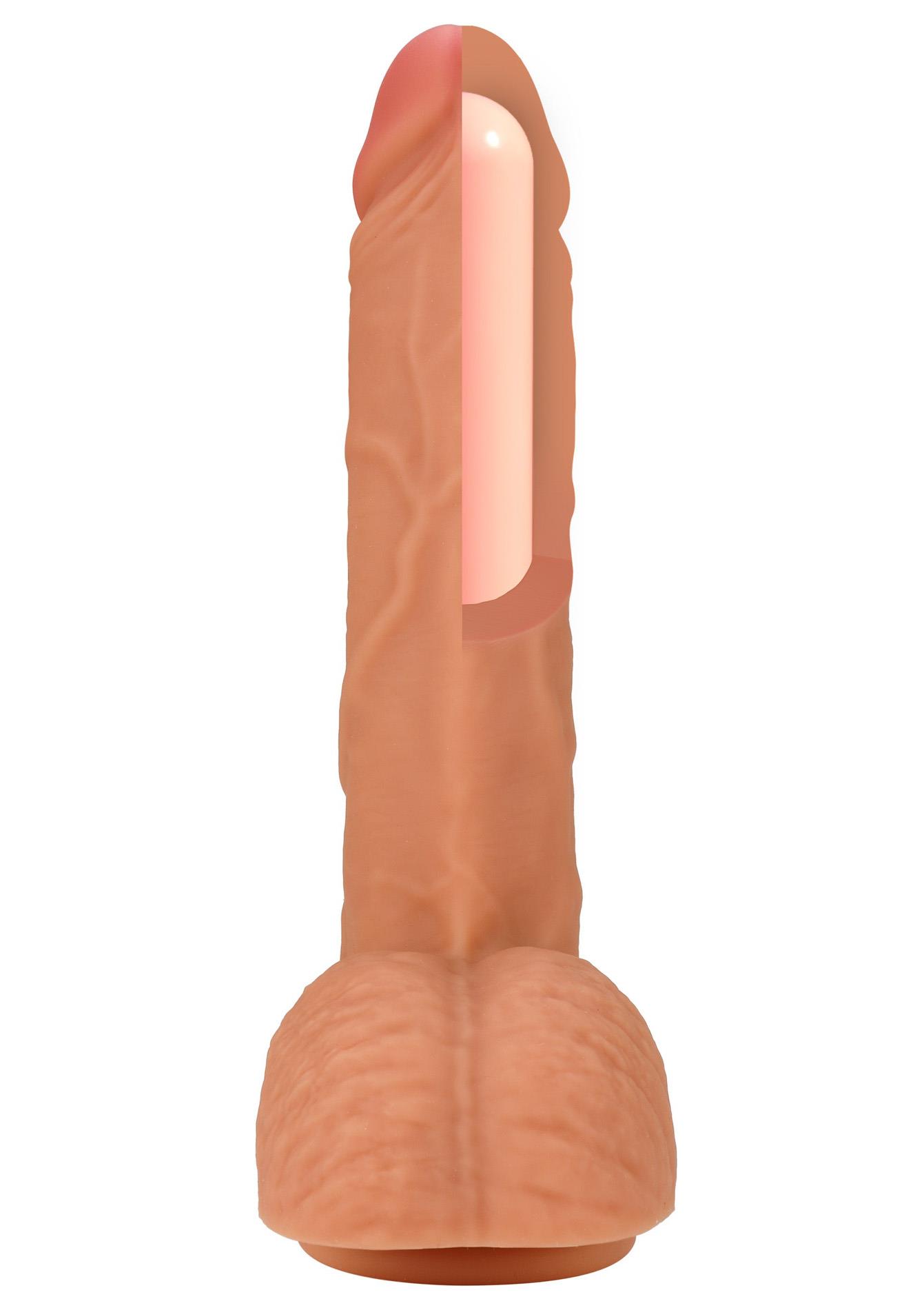Realistic Dildo – itin tikroviškas dildo (23 cm) - Image 3