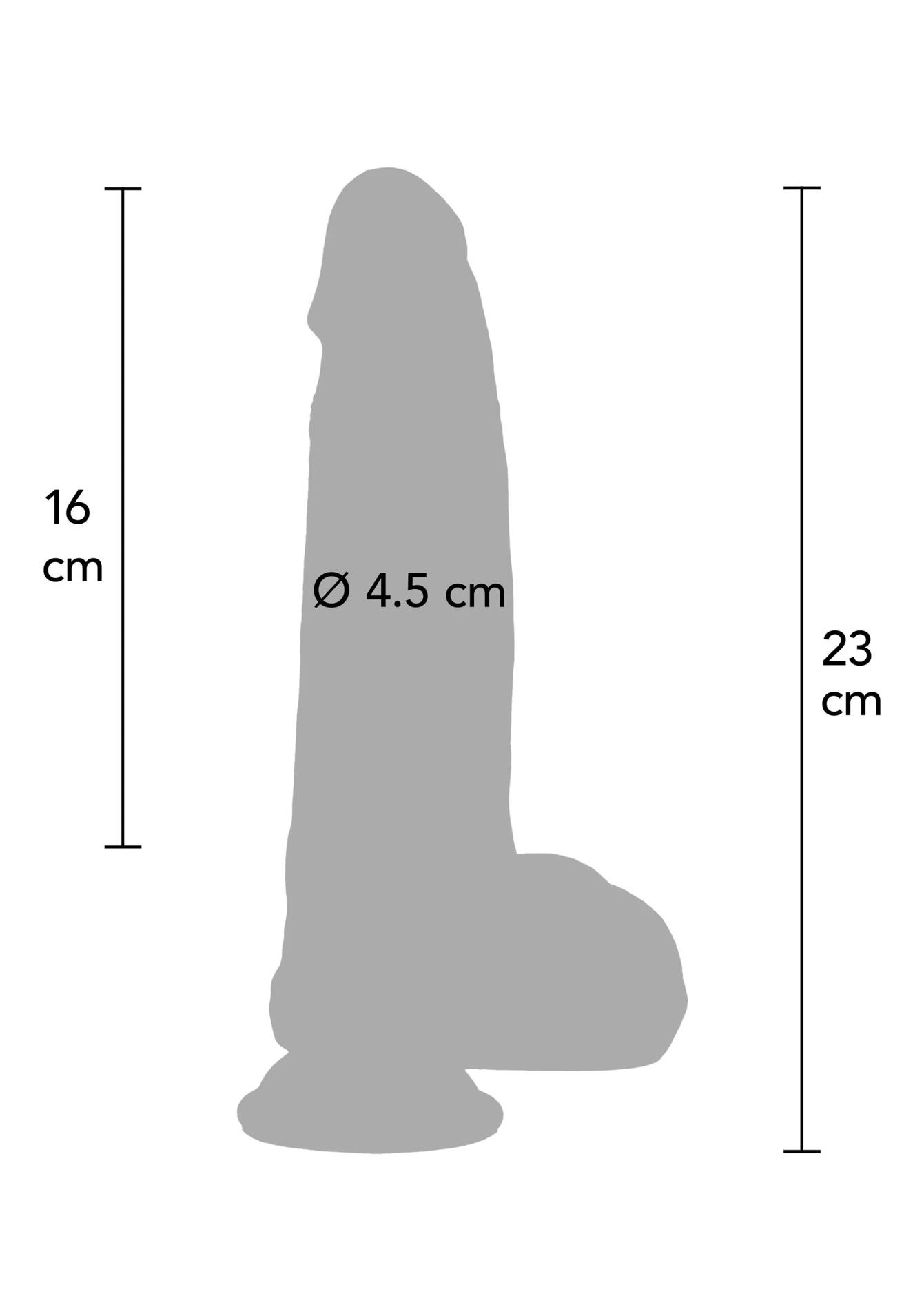 Ultra Realistic Dildo Silicone – itin tikroviškas dildo (18 cm) - Image 8