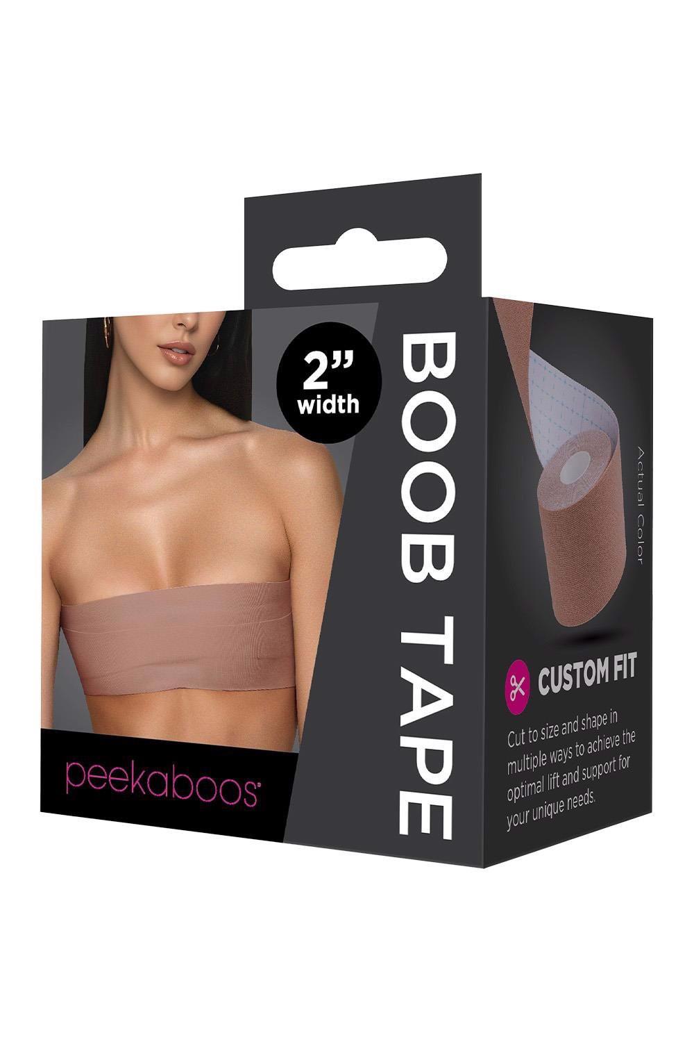 Peekaboos Boob Tape – elastinė juosta krūtinei (šviesi, 4.5 m)