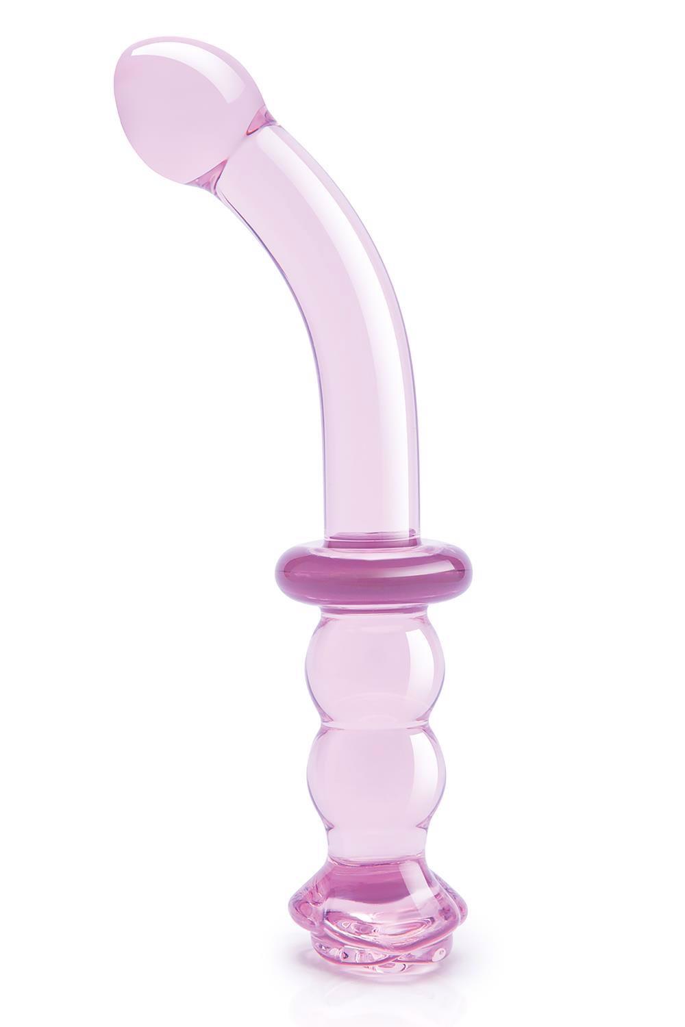 Glaze Rosebud – stiklinis G taško dildo - Image 2
