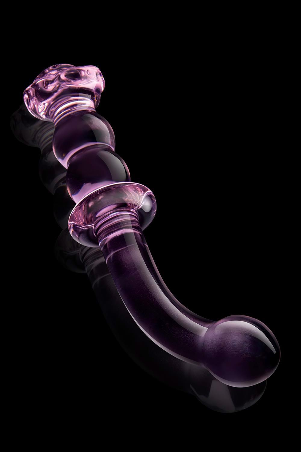 Glaze Rosebud – stiklinis G taško dildo - Image 4