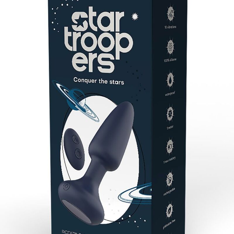 Star Trooper Venus Rotating Anal Plug With Remote