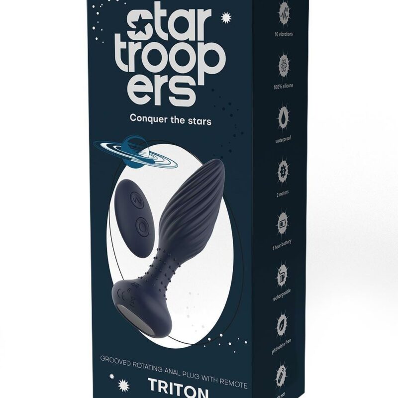 Star Trooper Triton – vibruojantis analinis kamštis