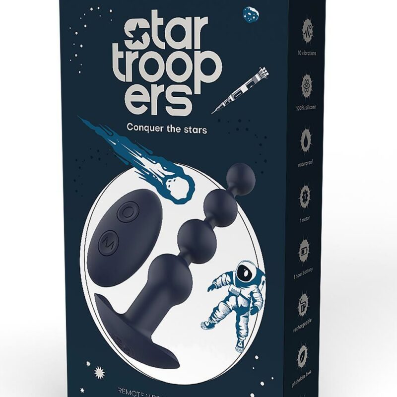 Star Trooper Apollo Remote Vibrating Anal Bead