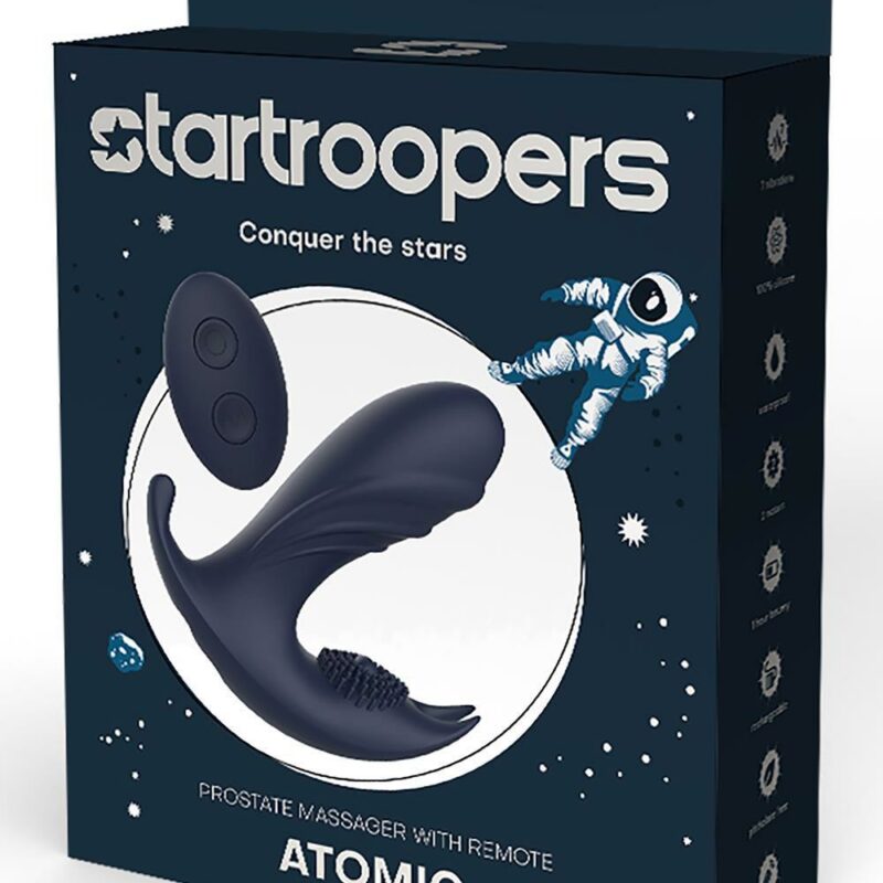 Star Trooper Atomic – prostatos masažuoklis su pulteliu