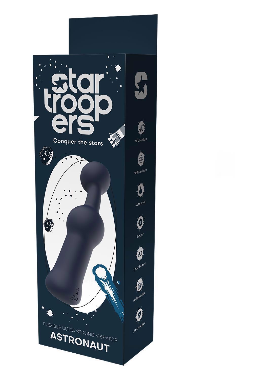 Star Trooper Astronaut – lankstus galingas vibratorius