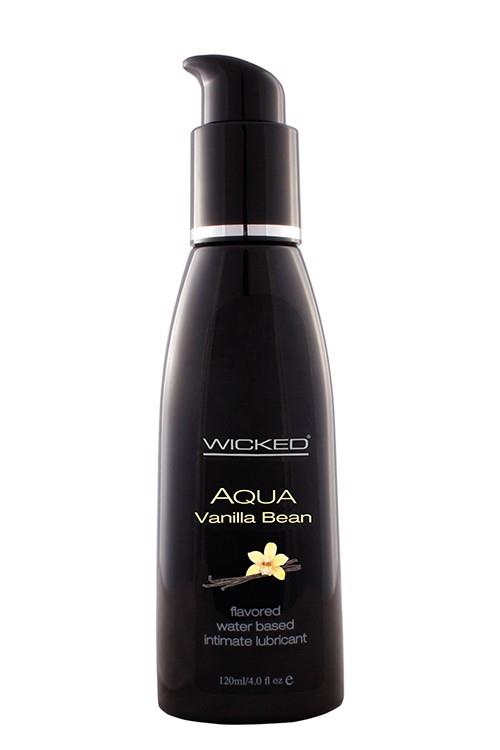 Wicked Aqua – vanilės skonio lubrikantas (120 ml)
