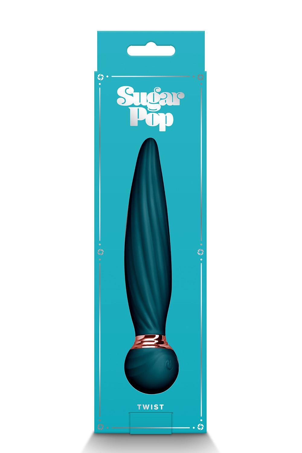 Sugar Pop Twist – galingas vibratorius (teal) - Image 4