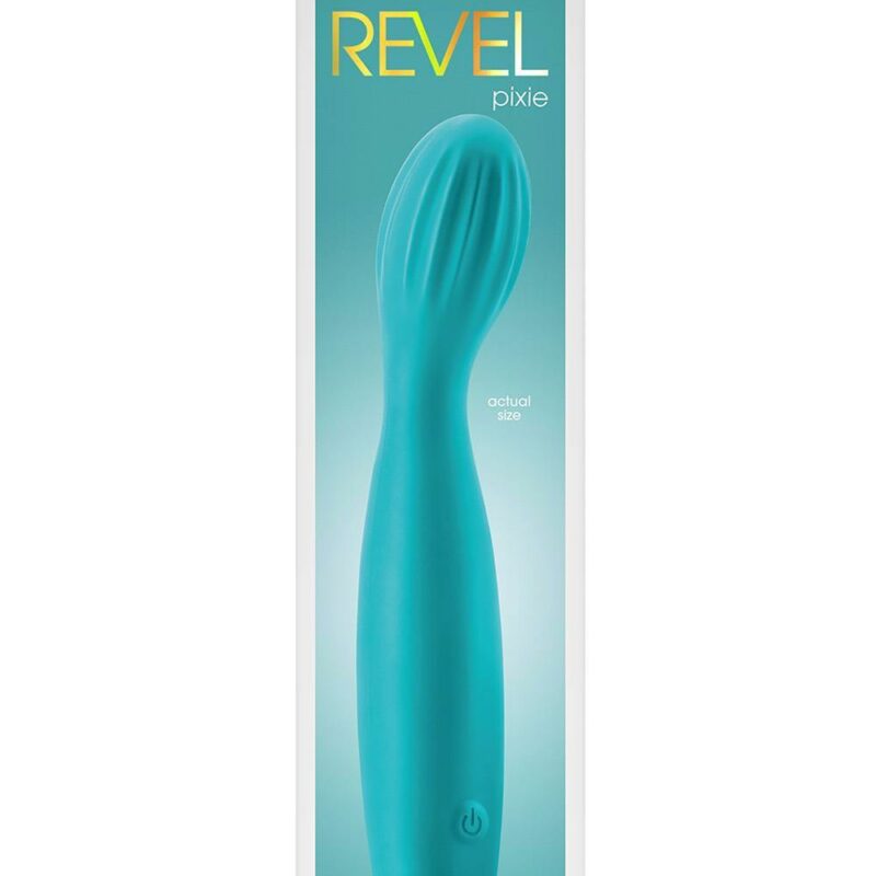 Revel Pixie – lankstus G taško vibratorius (teal)