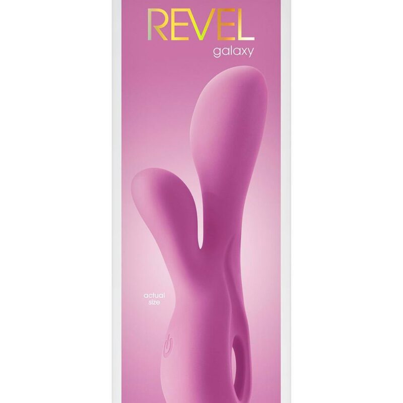 Revel Galaxy – prabangus dvigubas vibratorius (rožinis)
