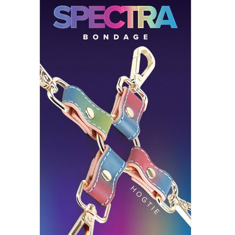 Spectra Bondage – vaivorykštinė Hogtie sistema