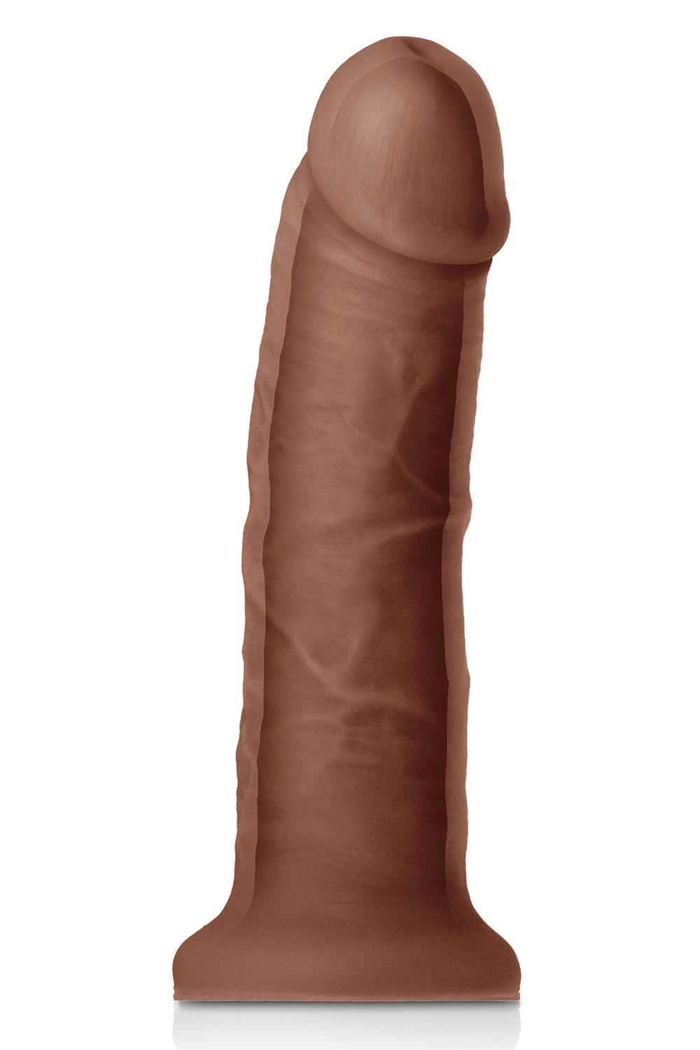 Colours – realistinis dvejopo tankio dildo (18 cm, rudas) - Image 2
