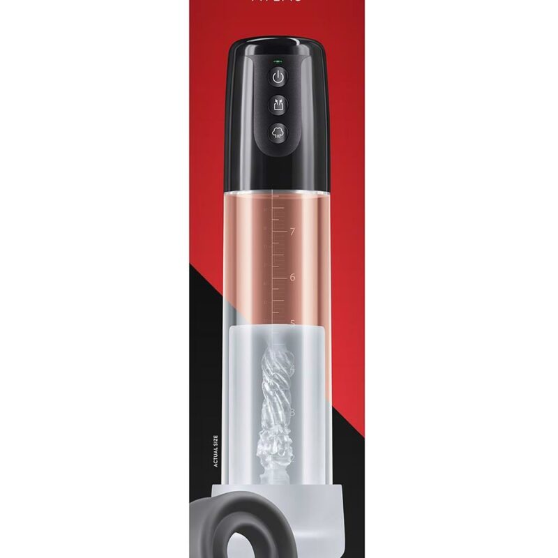 Enlarge Atlas – galinga varpos pompa (juoda)