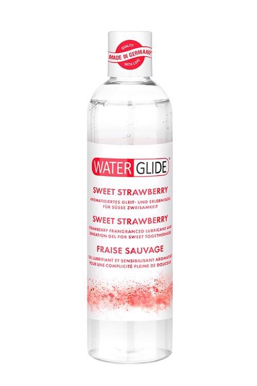 Waterglide braškių skonio lubrikantas (300 ml)