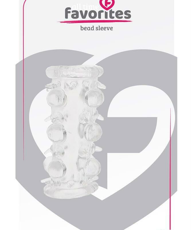 Bead Sleeve – stimuliuojanti varpos mova (skaidri)