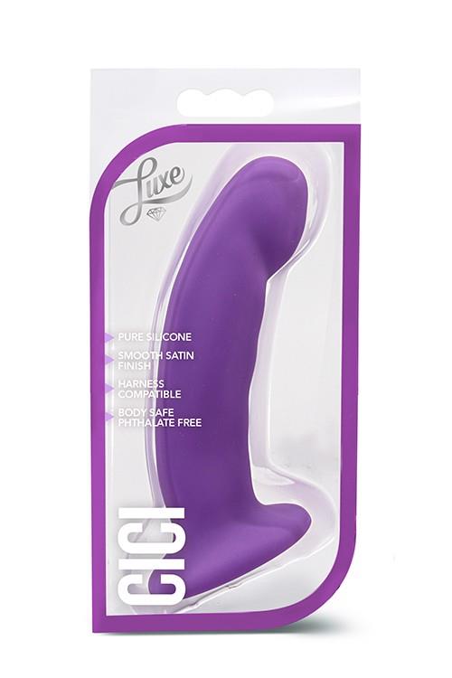 Luxe Cici – lankstus silikoninis dildo (purpurinis)