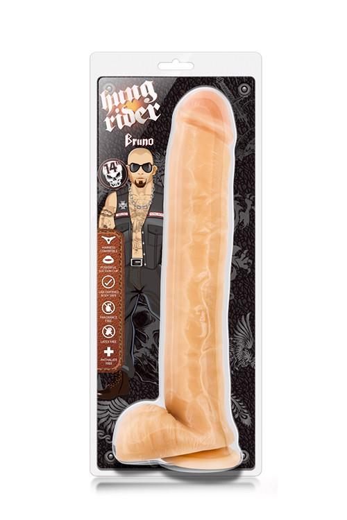 Hung Rider Bruno – milžiniškas dildo (35 cm)