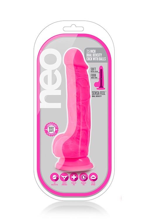 Neo – realistinis dvejopo tankio dildo (19 cm)