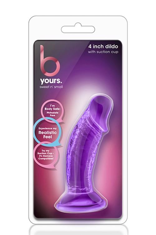 B Yours Sweet n Small – mažas dildo (purpurinis)