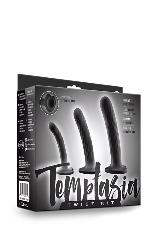 Temptasia Twist – analinių kamščių rinkinys (3 vnt.)