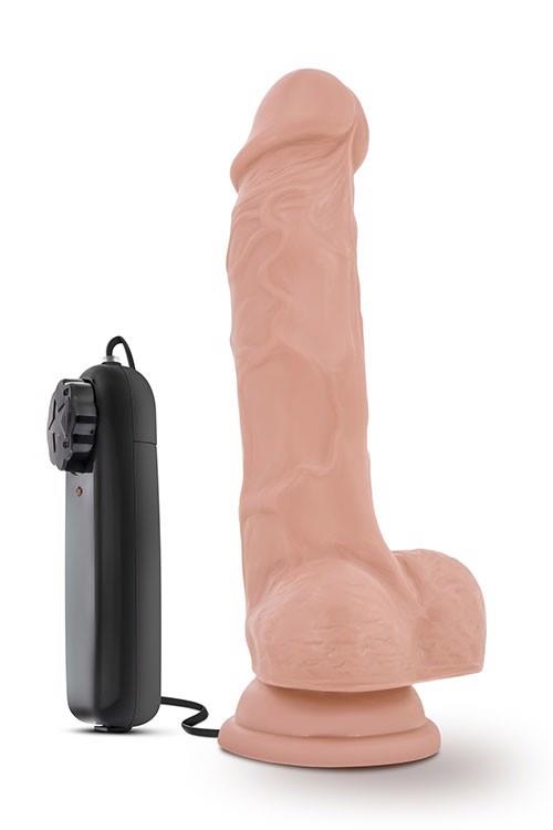 Dr. Skin Dr. Tim – vibruojantis realistinis dildo (19 cm) - Image 3