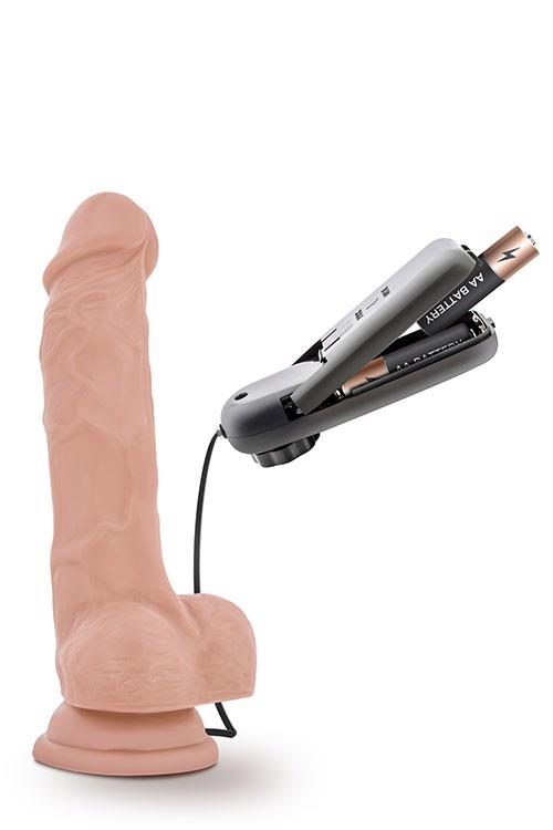 Dr. Skin Dr. Tim – vibruojantis realistinis dildo (19 cm) - Image 5