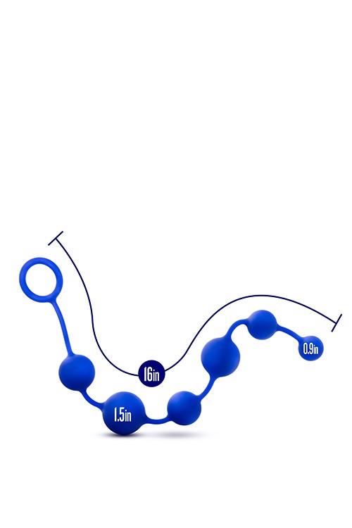 Performance – analiniai karoliukai (indigo) - Image 5