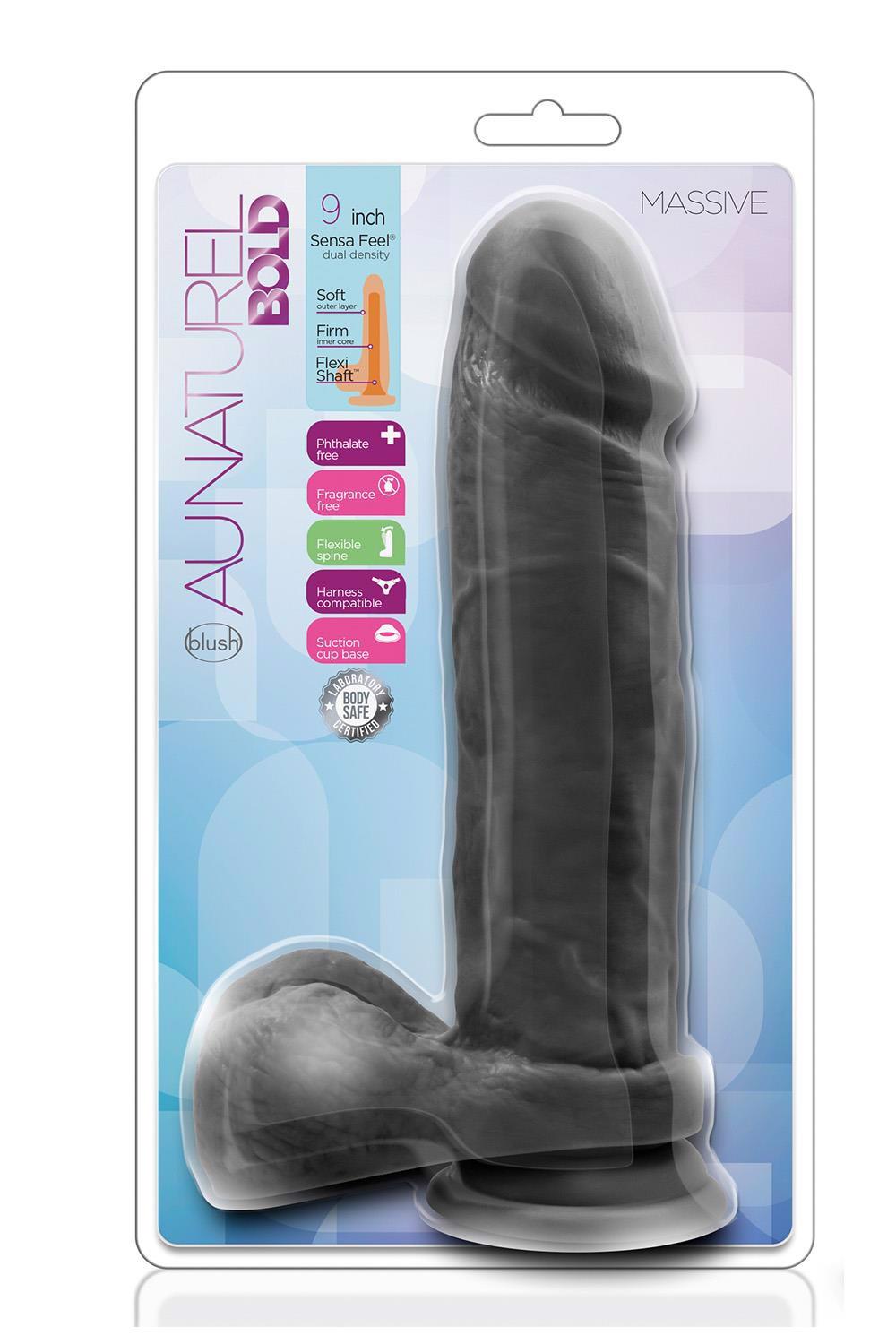 Au Naturel Bold Massive – storas dildo (23 cm) - Image 5