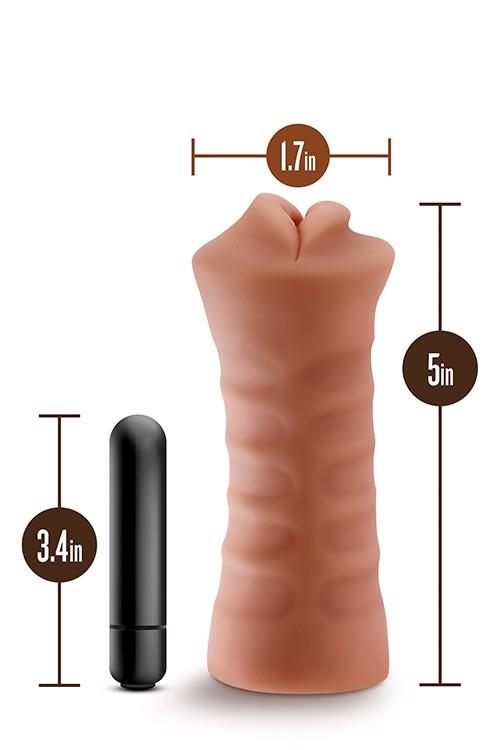 M For Men Isabella – lėlė-liemuo (Mocha) - Image 4