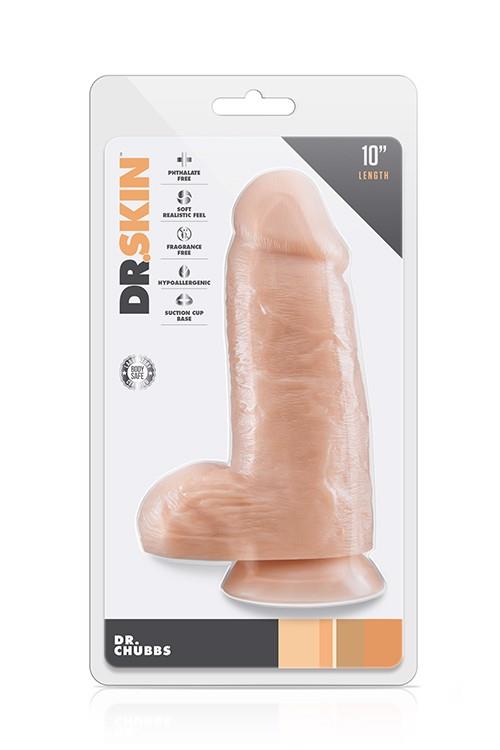 Dr. Skin Dr. Chubbs – storas realistinis dildo
