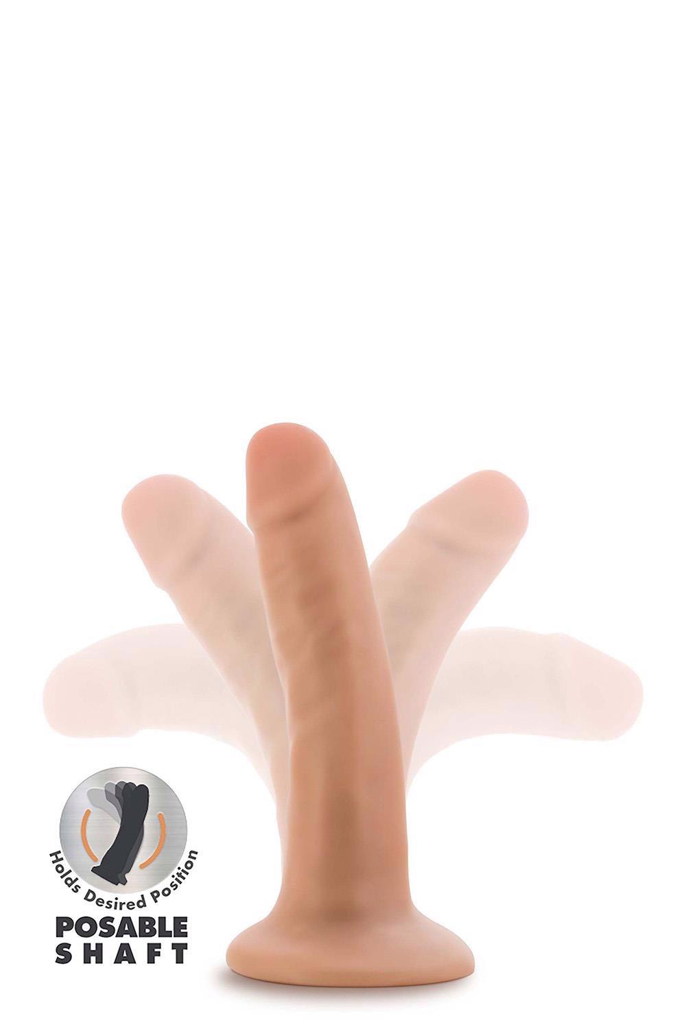 Dr. Skin Plus – lankstus realistinis dildo (vanilinis) - Image 7