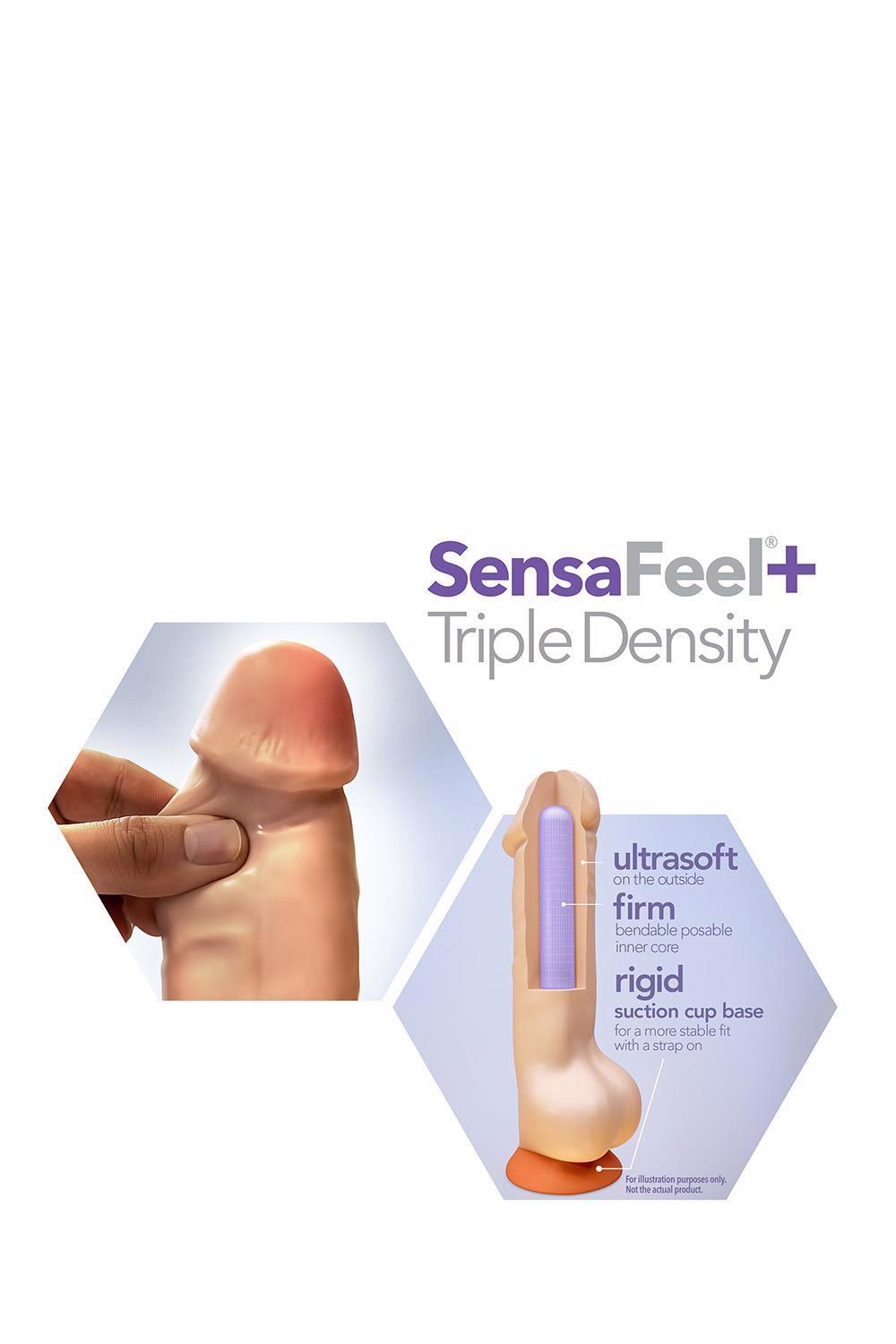 Dr. Skin Plus – lankstus realistinis dildo (vanilinis) - Image 9