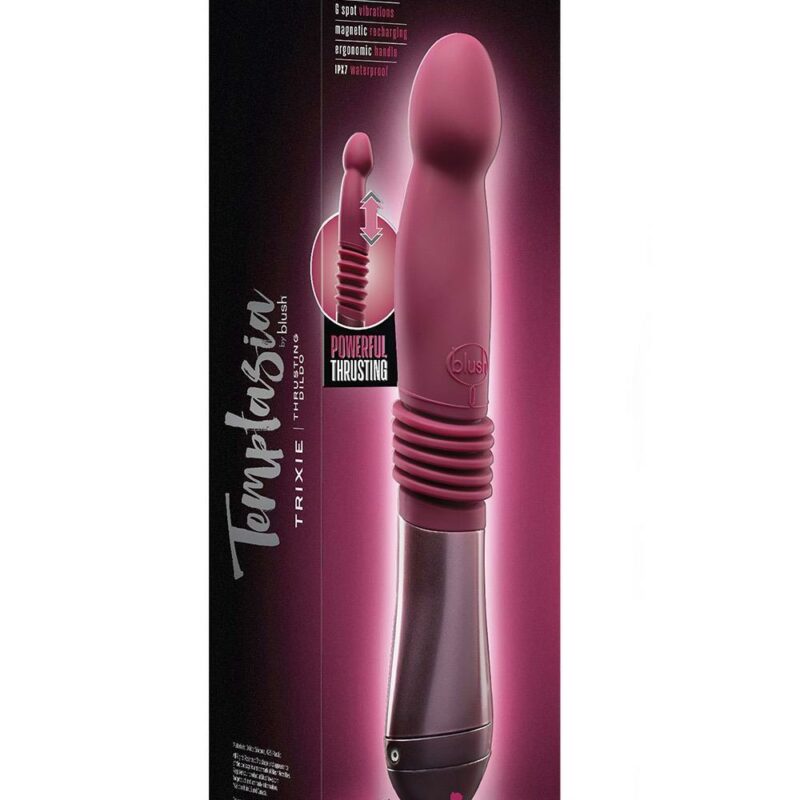 Temptasia Trixie – vibruojantis judantis dildo