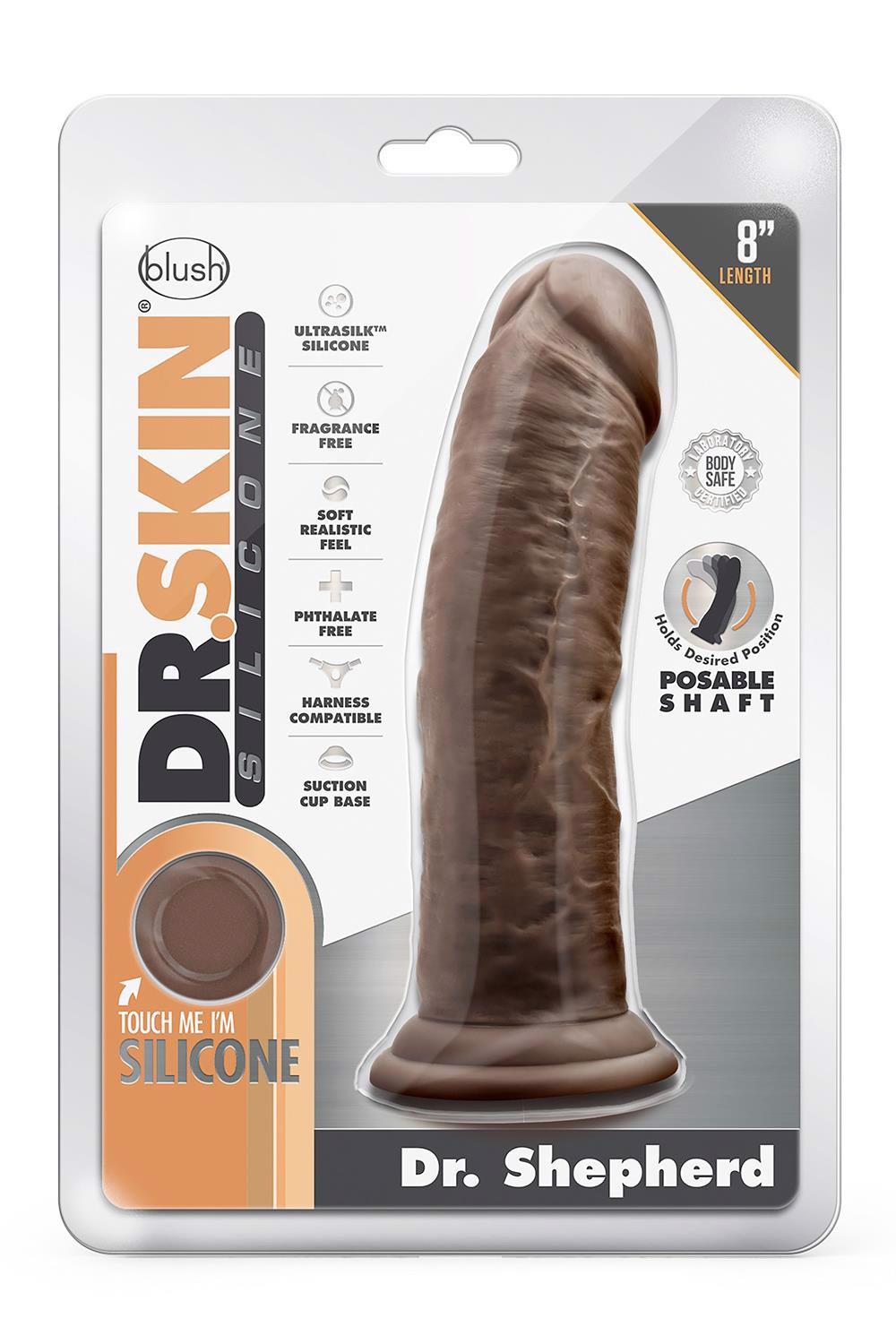 Dr. Skin – vibruojantis judantis dildo (Dr. Shepherd)