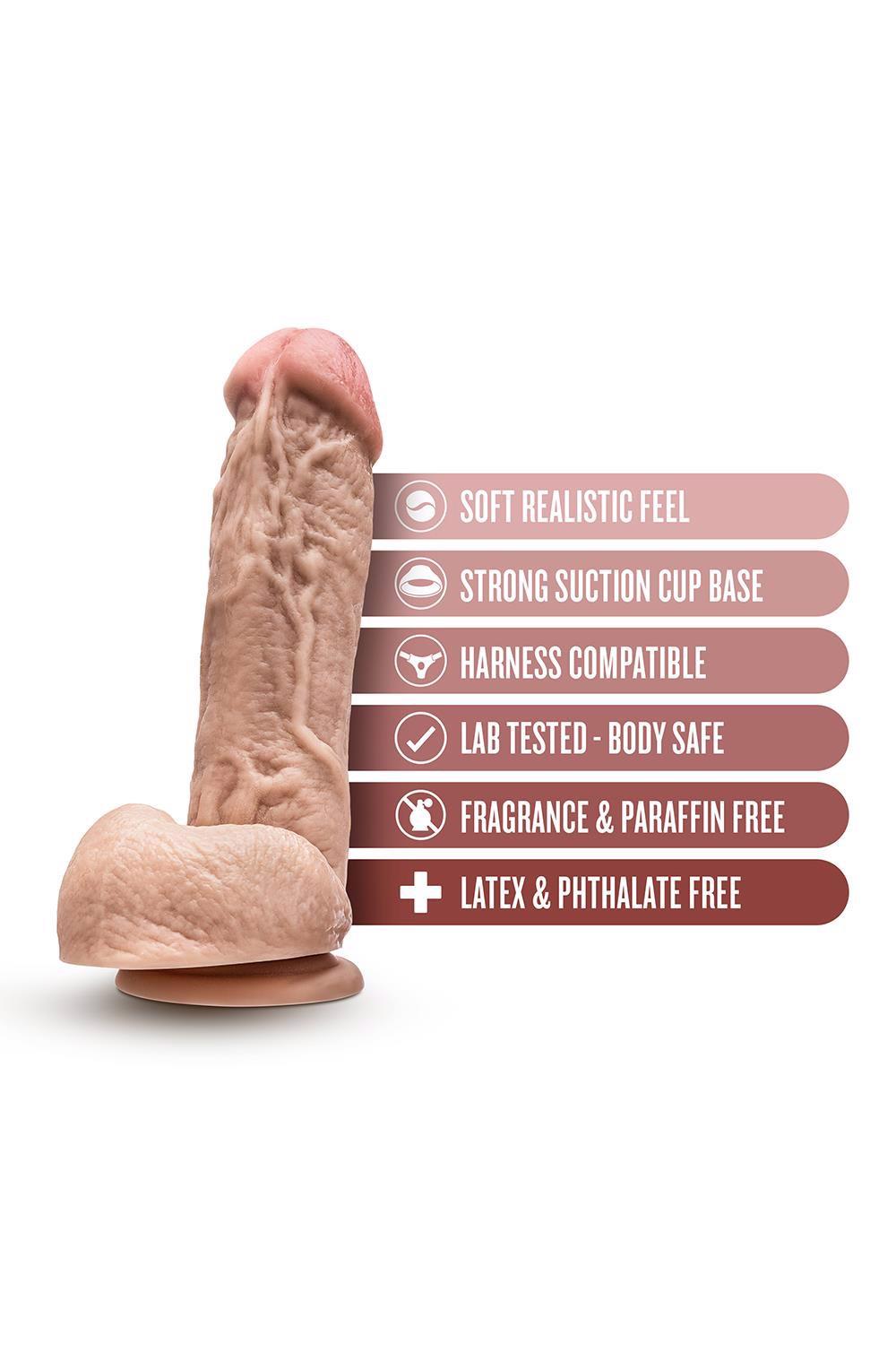 Dr. Skin Mr. D – realistinis dildo (21 cm) - Image 7