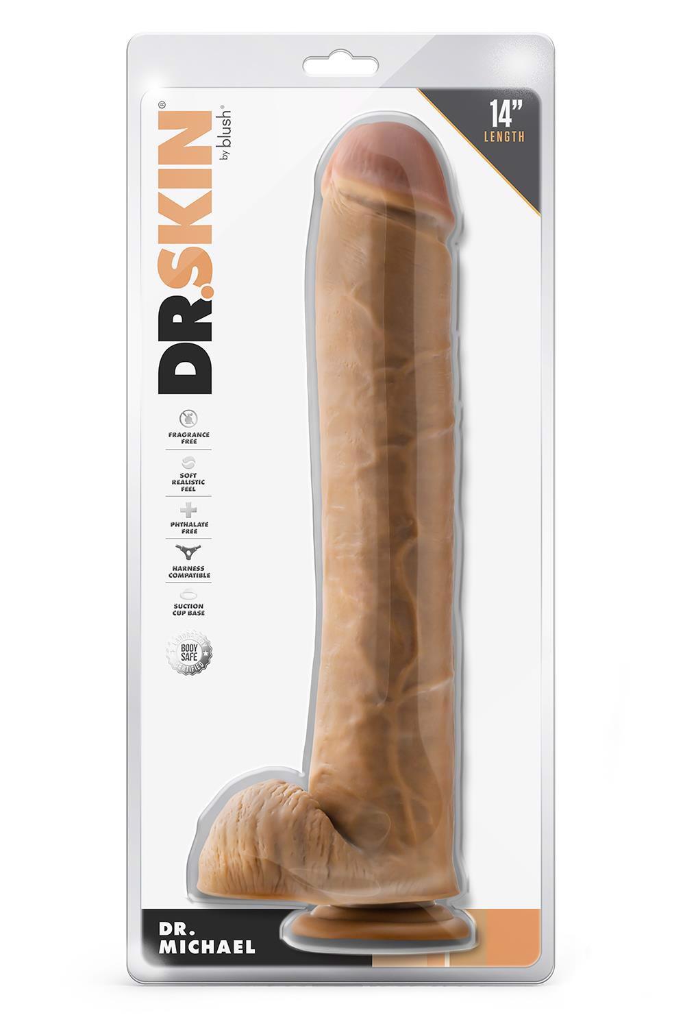 Dr. Skin Dr. Michael – milžiniškas dildo (35 cm)
