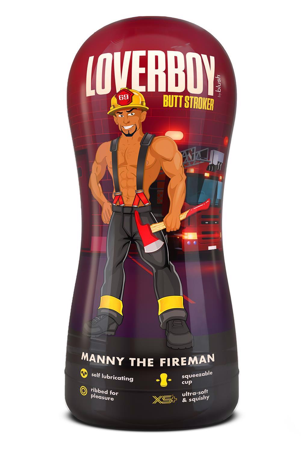 Loverboy – savaime susitepantis masturbatorius Manny The Fireman